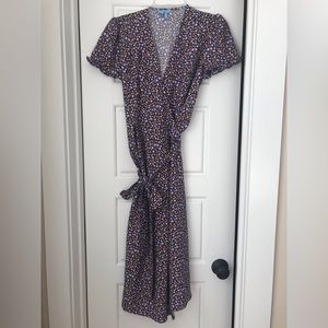 Draper James Floral Miranda Wrap Dress